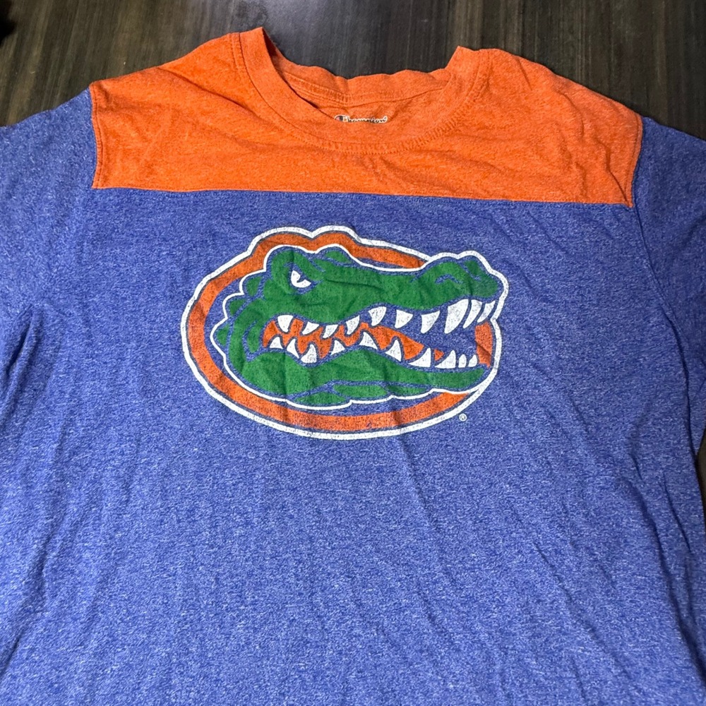 Champion Florida Gators T-Shirt Graphic‎ Print Crew Neck Short Sleeve L - Picture 4 of 4
